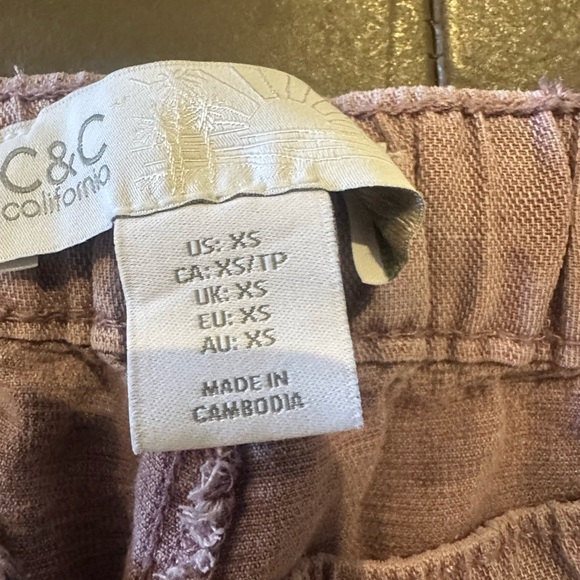 C.C Women's lilac linen Pant and Wild fable jacket xs 22 PTP. NWT.  2 pc bundle - Picture 8 of 10